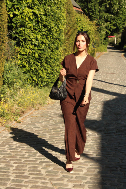 Co-ord « Bossanova » Marron