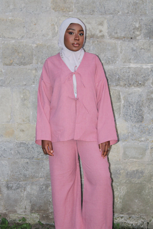 Co-ord « Mira » Rose