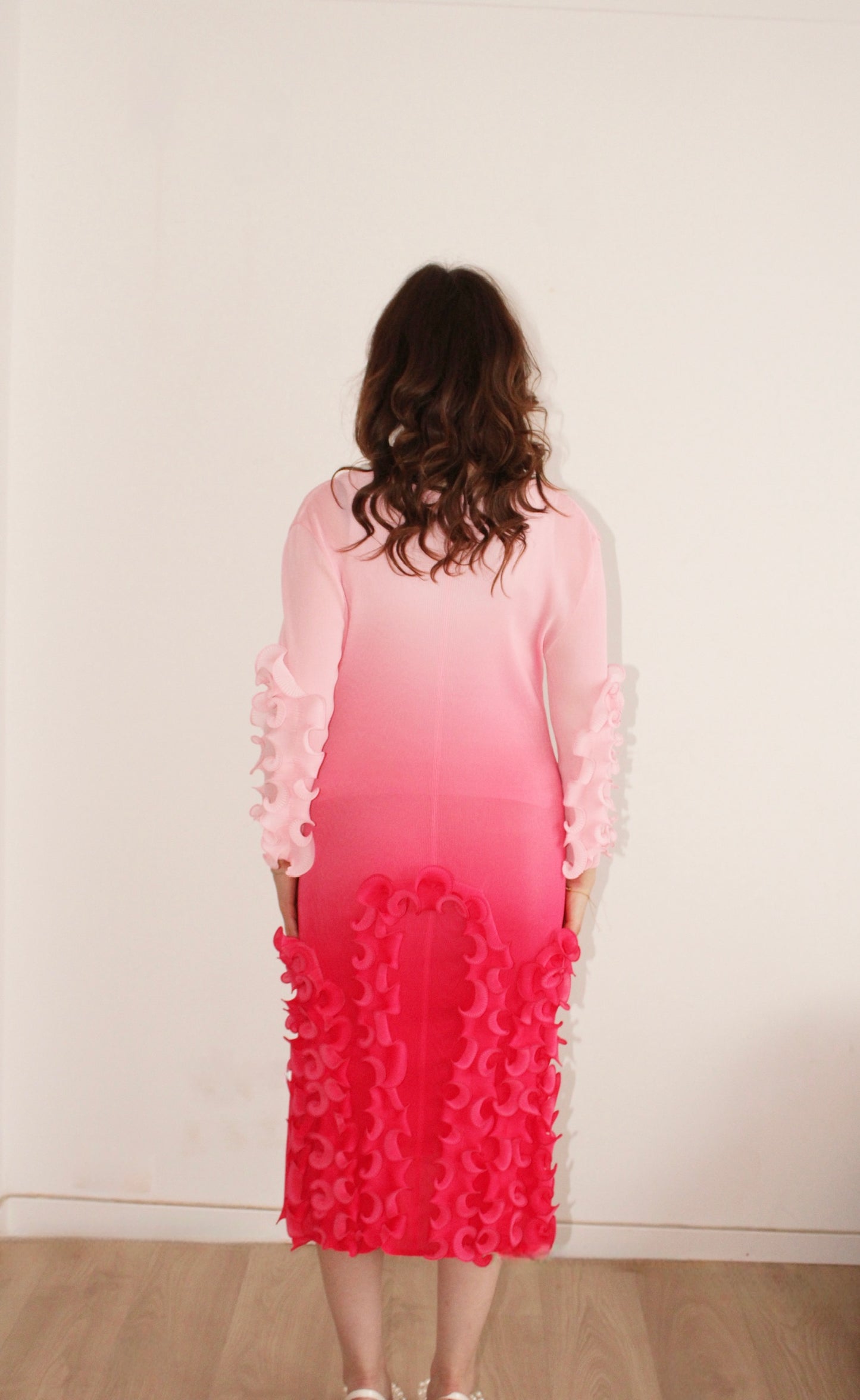 Dress jade « fuschia »