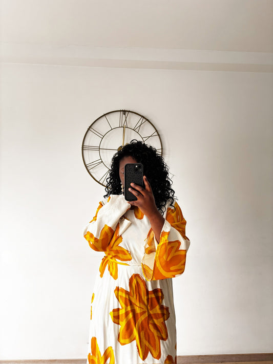 Dress « magnolia » orange