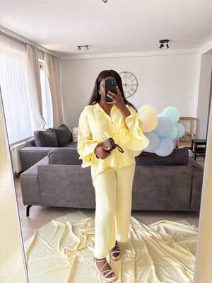Co-ord « Sissi » Yellow