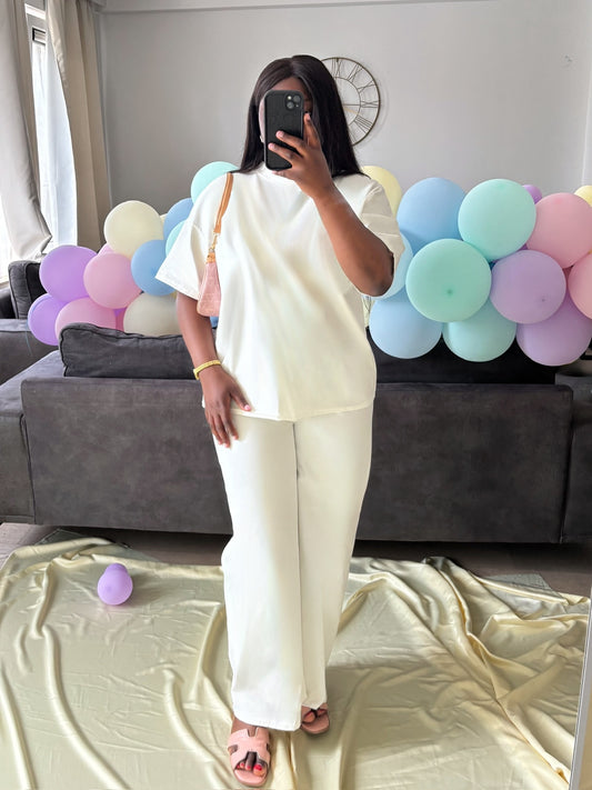 Co-ord « Bubble » White